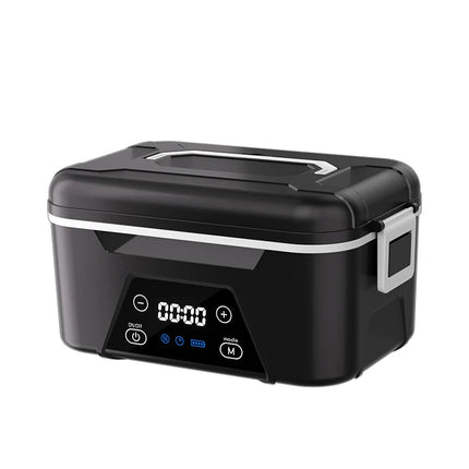 Portable 1.5L Stainless Steel Electric Lunch Box Rechargeable Cordless Self-Heating Wireless Design for Car Picnics Outdoor
