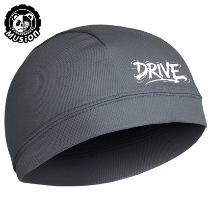 Musion Under Helmet Beanie Cap  Vented Sweat Absorbent Moisture Wicking for Men Cycling Motorcycle Riders