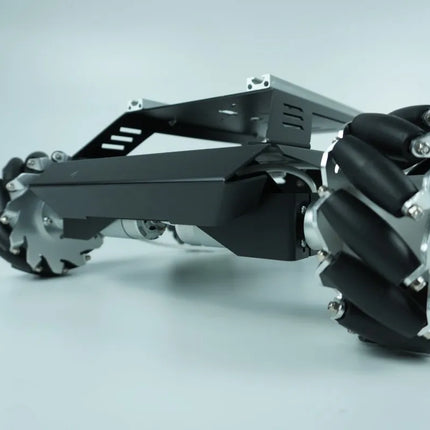 50Kg Load RC Tank Heavy Duty Mecanum Wheel Omnidirectional Robot 12V/24V Motor Metal Chassis for Research Programmable Robot