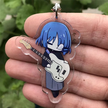 BOCCHI THE ROCK Anime Cosplay Keychain Badge Accessories Gotoh Hitori Yamada Ryo Cosplay Christmas Halloween Pendant Prop Gift