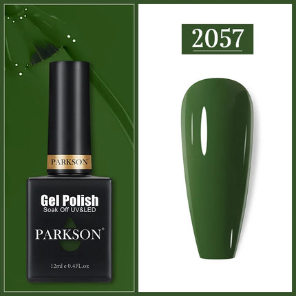 Parkson 12ML Nail Gel Polish HEMA TPO FREE Full Coverage 279 Color Gel Pigment Professional Nail Art Long Lasting Gel Varnish