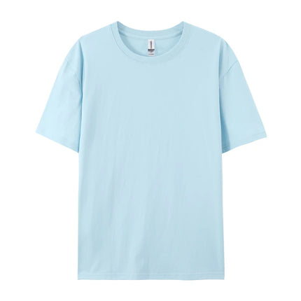 Customize 100% Cotton T-Shirt Quality Women & Men's Top Tee Design Brand Logo Print on Demand Crewneck Tee Workwear Team Clothes