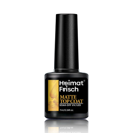 Heimat Frisch 1/3 Bottle Base Gel + Top Gel + Matte Top Gel – A multi-functional gel nail polish with a base and top coat for ea