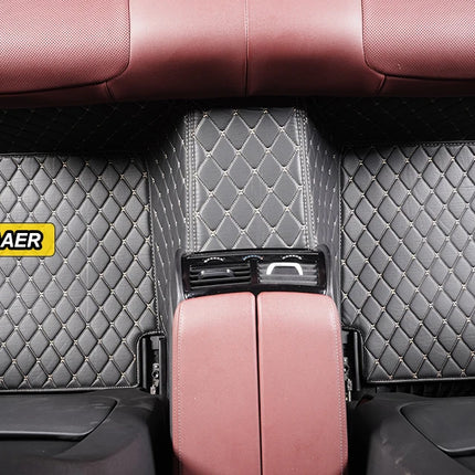Custom Car Floor Mats For VW Polo Polo-Plus Polo-GTI Auto Carpets Foot Coche Accessorie