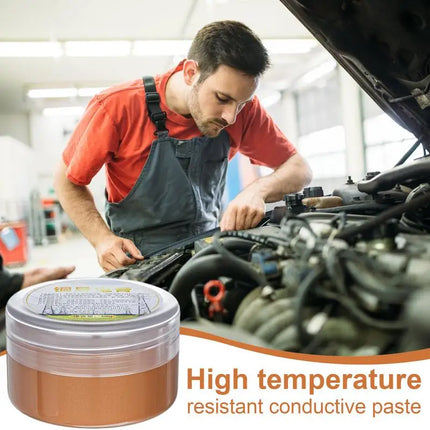 Copper Grease 30g Car Brake Pad Lubricants Anti Seize Copper Thread Grease Automotive Maintenance Compound Conductive Paste