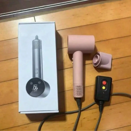 Professional Salon Ionic Hair Dryer, Touch Screen High Power Low Noise Fast Drying Blow Dryer For Barbers & Home Use