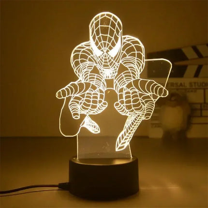 Anime Star Wars 3d Night Light LED Cute Baby Yoda Action Figures Model Table Lamp Cool Toys Children Boys Girls Birthday Gifts