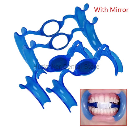 100pcs Dental Lip Retractor Teeth Whitening Mouth Opener M Type Dentistry Mouth Expander Cheek Retractors Spreader Dentist Tools