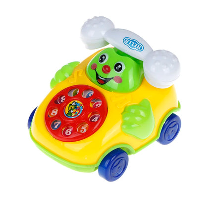1Pc Cute Baby Musical Phone Toys Interactive Baby Phone Toy With Piano Music Toddlers Early Learning Educational Montessori Toys