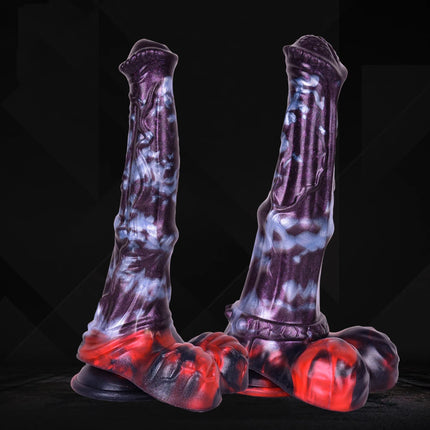 NNSX Long Horse Dildo Anal Plug Fantasy Penis Animal Cock Vagina Stimulate G-spot Masturbator Anal Sex Toys For Men Women
