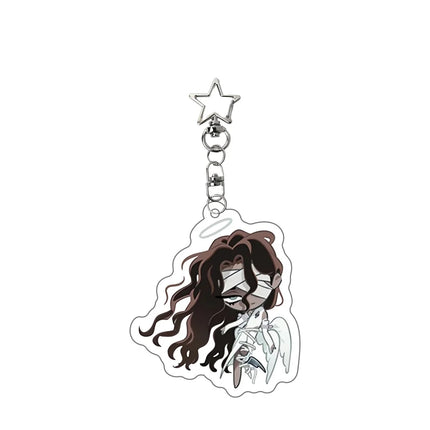 Fashion Anime Alien Stage Ivan Till Acrylic Key Chain Kawaii Backpack Pendant Ornament Mobile Phone Chain Key Pendant Charm Gift