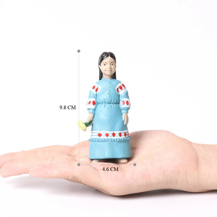 Realistic Pretend Professional Career Figures - Plastic Models of People from around the World Educational Toy Gift for Children