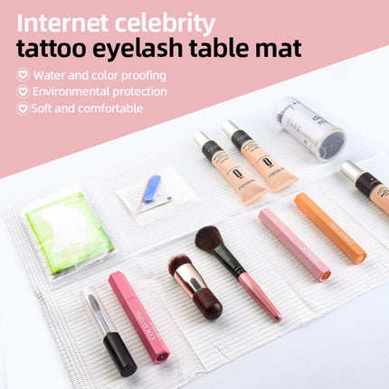 20/50Pcs Disposable Eyelash Clean Pad Mat Tattoo Cleaning Wipes Table Pad Waterproof Medical Paper Dental Bibs Cloths Salon Tool
