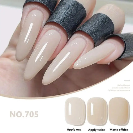 Autumn Winter Chocolate Brown Nail Polish Gel Maillard Caramel Color Gel Nail Supplies for Professional Nail Art DIY Nail Salon