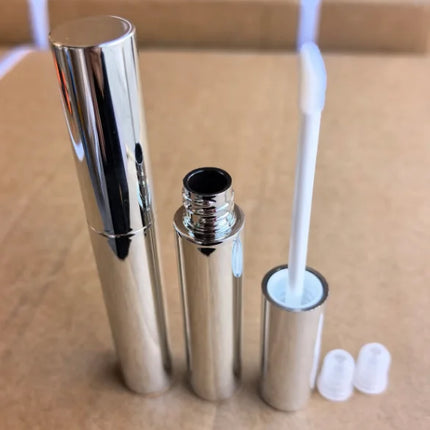 10ml Empty Mascara Tube Eyeliner Lip Gloss Tubes With Wand Applicator Eyelash Cream Container Plastic Lipstick Lip Balm Bottles