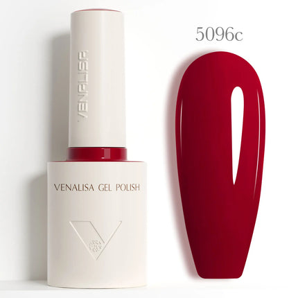 VENALISA 10ml Nail Gel Polish 108Colors HEMA/TPO Free UV LED SoakOff Long Lasting High Gloss Base TopCoat for Salon DIY Manicure