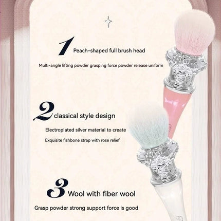 Flower Swan Ballet Cosmetic Brush Wool Brush For Blush Powder Soft Fluffy Friendly Makeup Tool Knows