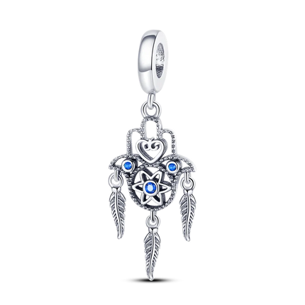 Inlaid Zircon Charm Beads 925 Sterling Silver Color Love Heart Snake Dangle Fit Original Bangle Bracelet Charms Pendant Jewelry