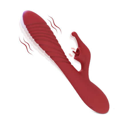 Rabbit Vibrator for Women Nipple Clitoris Stimulator Vibration Vagina Vibrator Dildo Vibrator Adults Sex Toys Products 18