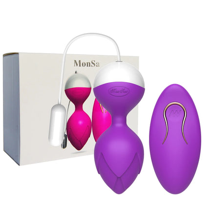Remote Control Kegel Ball Vaginal Tighten Exercise Trainer Ben Wa Wireless 10 Speeds Vibrating Eggs Vibrator Sex Toys for Women