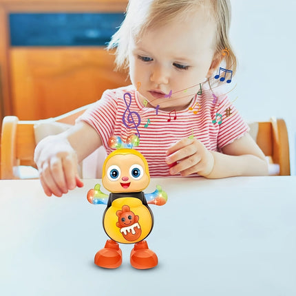 Dancing Bee Electric Toys Musical Toys Electronic Cartoon Bee Preschool Learning Toys Educational Toys Interactive