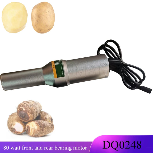 Portable Electric  Peeling Machine  Husk Peeler Skin Remover  Scraper  Carrot Coconut
