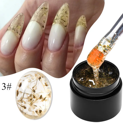 Dried Flower Gel Polish / Gel Fleurs Séchées