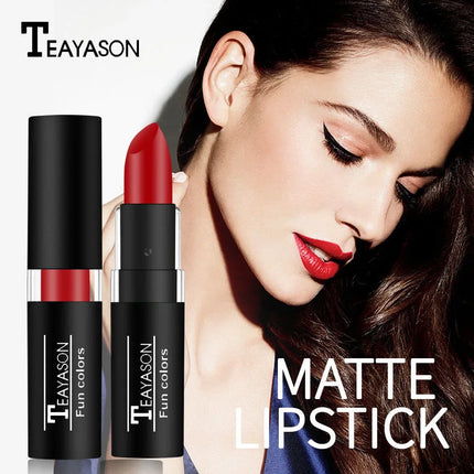 Vampire Cosplay Matte Lipstick Moisturizing Long Lasting Waterproof Non Fade Black White Colorful Lip Gloss