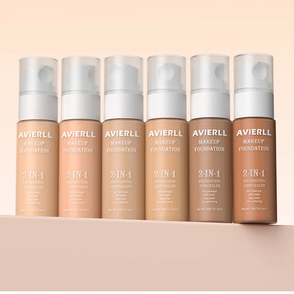 Moisturizing foundation, concealer, waterproof face makeup base, suitable for women's makeup, Halloween gift