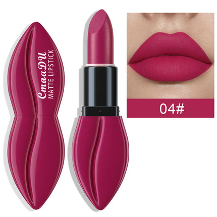 Natural Matte Velvet Lipstick Long Lasting Waterproof Nude Brown Red Professional Makeup Lip Gloss For Women
