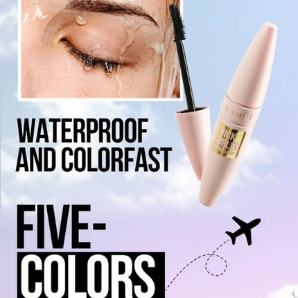 Colorful Mascara Thick Curl Waterproof Natural Eyelash Lengthens Long Lasting Quickly Dry Blue Brown Black Mascara Eye Makeup