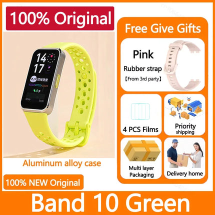 2025 New Original Huawei Band 10 Smartwatch,Compatible with IOS & Android,Sleep Tracking,Health monitor,14 days battery life,