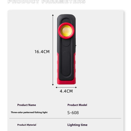 FUNAYA Portable Flashlight Car Detailing Tools Car Paint Finish Lamp Scan Swirl Magnetic Grip Multi Auto Repair Working Lights