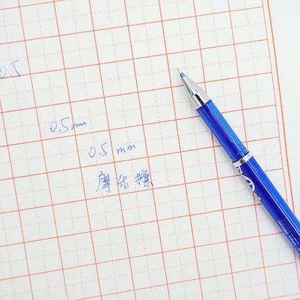 0.5mm Erasable Gel Pen Set Black Blue Red Ink Refill Rod Kawaii Pens Washable Handle School Office Supplies Writing Stationery