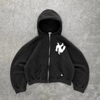 zipper black / XXXL