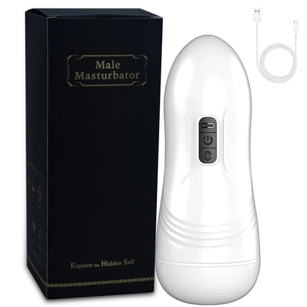 Automatic Male Mastubator Blowjob Vibration Machine Real Vaginia Pocket Pussy Penis Oral Masturbation Cup Adult Sex Toy for Man