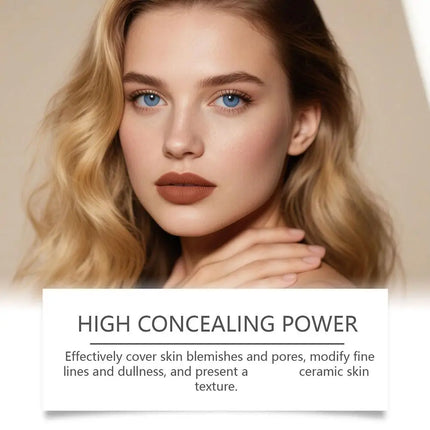 2-in-1 Color Changing Foundation Stick Light Moisturizing Matt Base Makeup Long Lasting Waterproof Contouring Korean Make Up