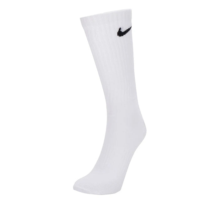 Nike Men's and Women's Breathable, Sweat-Absorbent Sports Socks, Basketball Socks, Fashionable and Versatile Casual Socks (3 Pairs) Sx7676-902