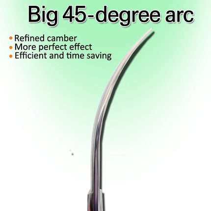 Dog grooming hair clippers, 7.5 ", super large 45 ° curved scissors,Pet Bend Scissor, fine dog hair trimming tool Shears