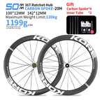 White Carbon Spoke / 36T ratchet / 24-30mm|HG(SHIMAN0 9-12S)