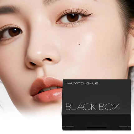 WUYITONGXUE BLACK BOX Magnetic Eyeliner Stamp Kit 3s Lower Lash Stencil Waterproof Long-Lasting Beginner-Friendly Makeup Tool