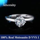 1.0ct with box / SZ-White Moissanite
