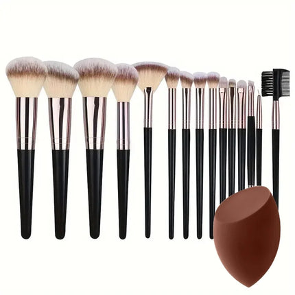 Professional 3-20PCS Makeup Brushes Set Soft Fluffy Foundation Eyeshadow Concealer Blending  Kabuki Women Beauty Tool