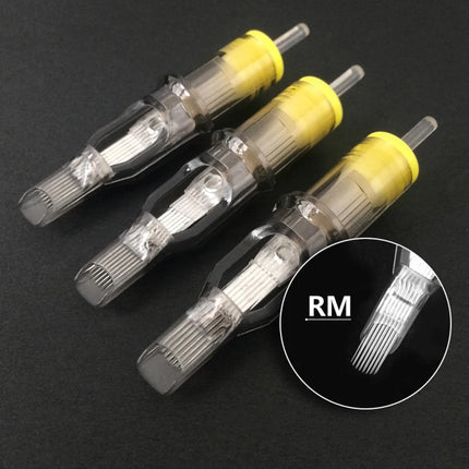 100/50/10 PCS Tattoo Permanent Makeup Cartridge Needles Tip Micropigmentation MTS Eyelinver Machine Kit Eyebrow Microblading