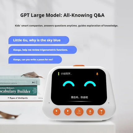 AI Voice Smart Alarm Clock AI Robot GPT Model Multifunctional Kids Early Education Learning Machine Story Toy For Student