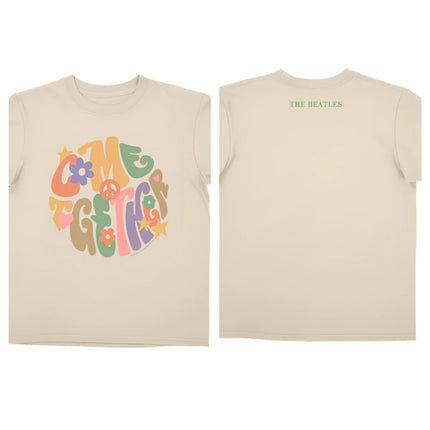 The Beatles "Let It Be" Album Quad-Image T-Shirt – Band Portrait & Typographic Apparel for Classic Rock Fans T-shirts