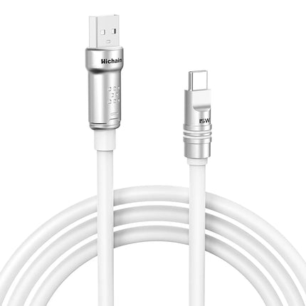 1.2M/2M USB A To USB C Fast Charging Cable PD15W 480Mbps Data Transfer Cord USB To C Cable For Phones Laptop Tablets