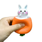 Carrot rabbit cup