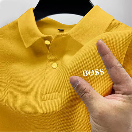 2025 Men's Versatile Polo - Classic Design Work Travel Multiscreen Tee