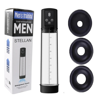Automatic Male Masturbator , Air Water Extender with 9 Training Pressure and 4 Suction Modes, Adult Sex Toys for Men Erection